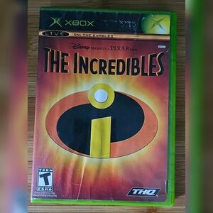 The Incredibles Video Game Original Xbox Disney Pixar Microsoft THQ Teen